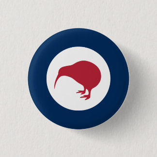 Chapa Redonda De 2,5 Cm Kiwi NZ Roundel Badge
