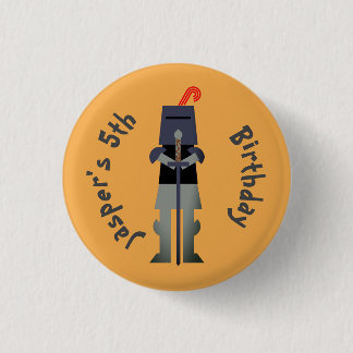 Chapa Redonda De 2,5 Cm Knight
