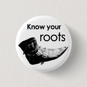 Chapa Redonda De 2,5 Cm Know your roots