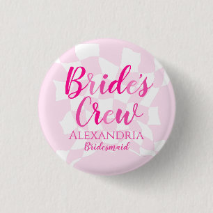Chapa Redonda De 2,5 Cm La dama de honor Bachelorette Party personalizada