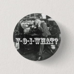 Chapa Redonda De 2,5 Cm La impactante introducción del teléfono VoIP