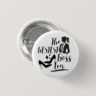 Chapa Redonda De 2,5 Cm La mejor dama jefe
