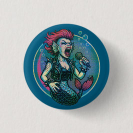 Chapa Redonda De 2,5 Cm la sirena blaring