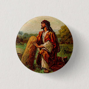 Chapa Redonda De 2,5 Cm La visión de Jacob y la promesa de Dios