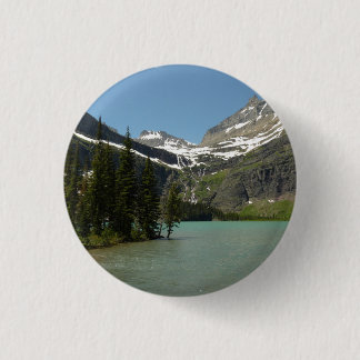 Chapa Redonda De 2,5 Cm Lago Grinnell en el Parque Nacional Glaciar