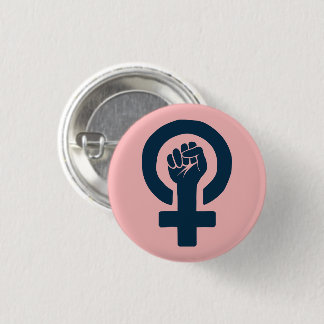 Chapa Redonda De 2,5 Cm Las derechas iguales para las mujeres