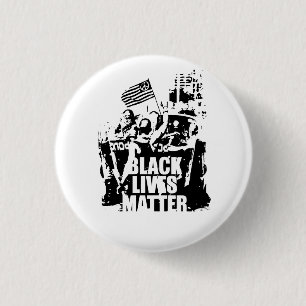 Chapa Redonda De 2,5 Cm Las vidas negras importan