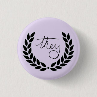 Chapa Redonda De 2,5 Cm laurel abotonan - púrpura