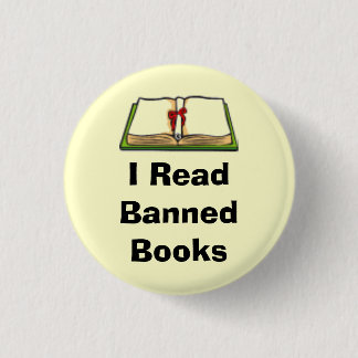 Chapa Redonda De 2,5 Cm Leí los libros prohibidos