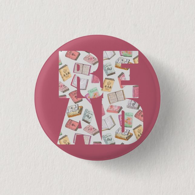 Chapa Redonda De 2,5 Cm LEÍDO (botón #1) (Anverso)