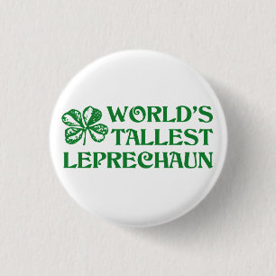 Chapa Redonda De 2,5 Cm Leprechaun