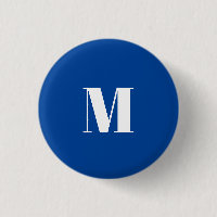 Letra profunda azul inicial monograma moderno esti