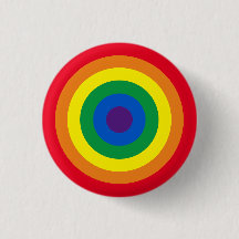 Lgbt arco iris bullseye bandera del orgullo gay mo