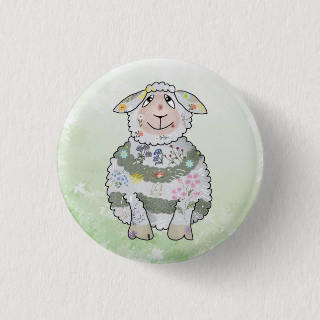 Chapa Redonda De 2,5 Cm Lizzy (Anverso)