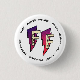 Chapa Redonda De 2,5 Cm Logo de Fizzle Force