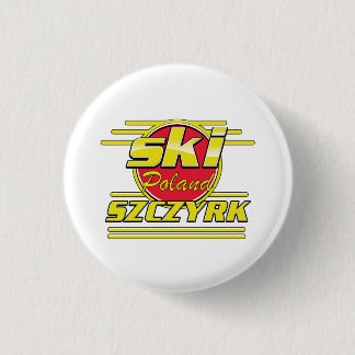 Chapa Redonda De 2,5 Cm Logo de Ski Szczyrk Poland 80