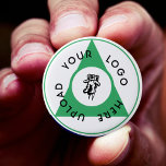 Chapa Redonda De 2,5 Cm Logotipo comercial de personalizado<br><div class="desc">Aumente el potencial de marca de su empresa con nuestro botón logotipo de personalizable. Adaptado para nuevos propietarios de negocios y pequeñas empresas, este imán te permite subir tu logotipo de negocio circular, convirtiéndolo en un keepsake único. Ya sea que celebres un año exitoso o que difundas la palabra a...</div>