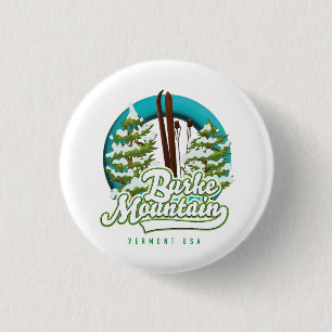Chapa Redonda De 2,5 Cm logotipo de Bromley Mountain Peru Vermont US Ski B