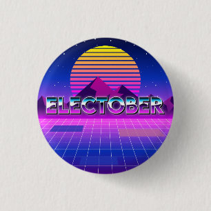 CHAPA REDONDA DE 2,5 CM LOGOTIPO ELECTOBER 24