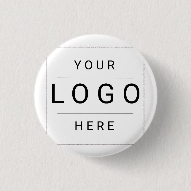 Chapa Redonda De 2,5 Cm Logotipo personalizado (Anverso)