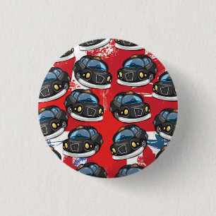Chapa Redonda De 2,5 Cm London Black Cab