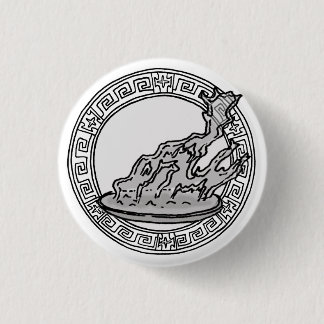 Chapa Redonda De 2,5 Cm ¡Los olímpicos! Símbolo de hestia / vesta