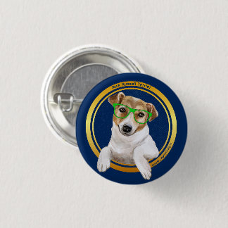 Chapa Redonda De 2,5 Cm Love Jack Russell Terrier ワンポイントオリジナル♡