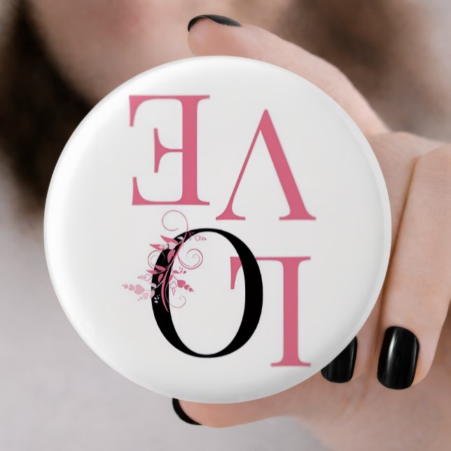 Chapa Redonda De 2,5 Cm Love Pin Button —Valentine's Gift —Romantic Patche (Subido por el creador)