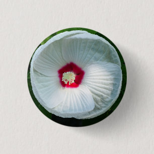 Chapa Redonda De 2,5 Cm Luna Hibiscus