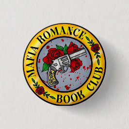 Chapa Redonda De 2,5 Cm Mafia Romance Book Insignia CLub