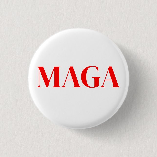 Chapa Redonda De 2,5 Cm Maga de Trump 2024 (Anverso)