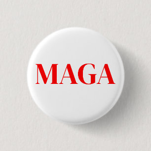 Chapa Redonda De 2,5 Cm Maga de Trump 2024