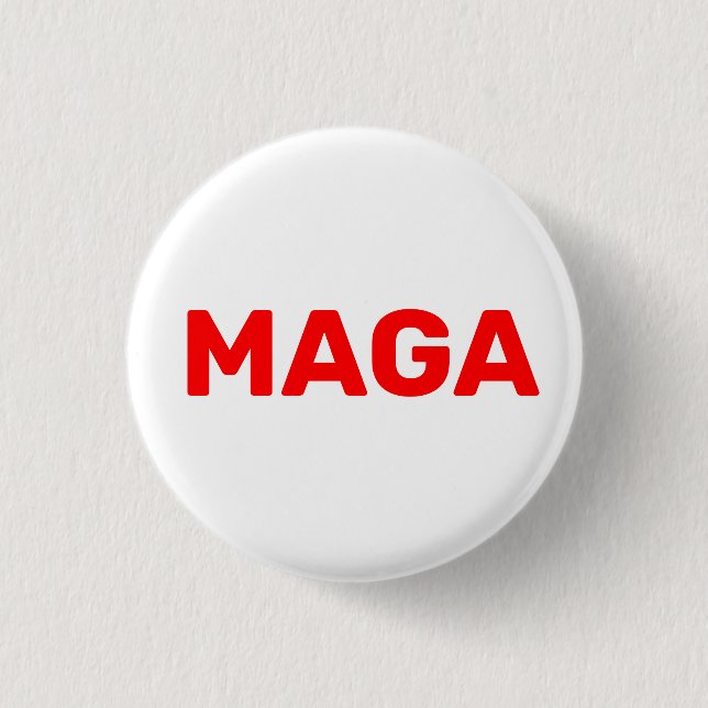 Chapa Redonda De 2,5 Cm Maga de Trump 2024 (Anverso)