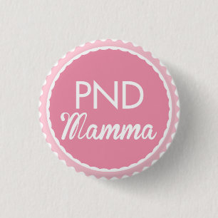 Chapa Redonda De 2,5 Cm Mama de PND