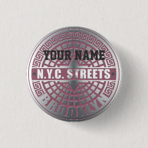 Chapa Redonda De 2,5 Cm Manhole Covers Brooklyn