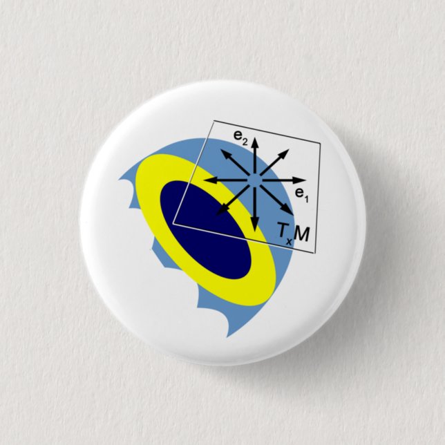 Chapa Redonda De 2,5 Cm ¡Manifiesto! (Anverso)