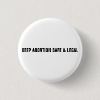 Mantener el aborto seguro y legal blanco minimalis