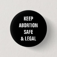 Mantener el aborto seguro y minimalista legal negr