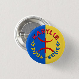 Chapa Redonda De 2,5 Cm marca de insignia kabylie rond 3.2