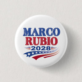 Chapa Redonda De 2,5 Cm Marco Rubio 2028 (3er)