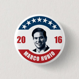 Chapa Redonda De 2,5 Cm Marco Rubio para el presidente 2016