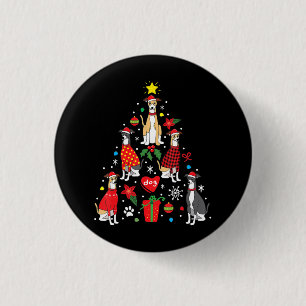 Chapa Redonda De 2,5 Cm Marioneta Ornamé Árbol divertido Perro Mamá Papá