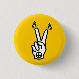 Chapa Redonda De 2,5 Cm Mariposas escocesas de la independencia para el