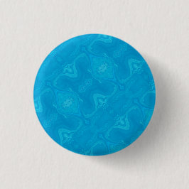 Chapa Redonda De 2,5 Cm Mármol Azul Abstracto HP Lap Personalizado