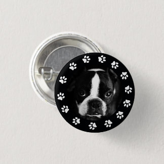 Chapa Redonda De 2,5 Cm Mascota Cachorro Cachorro de fotos de perro marco 