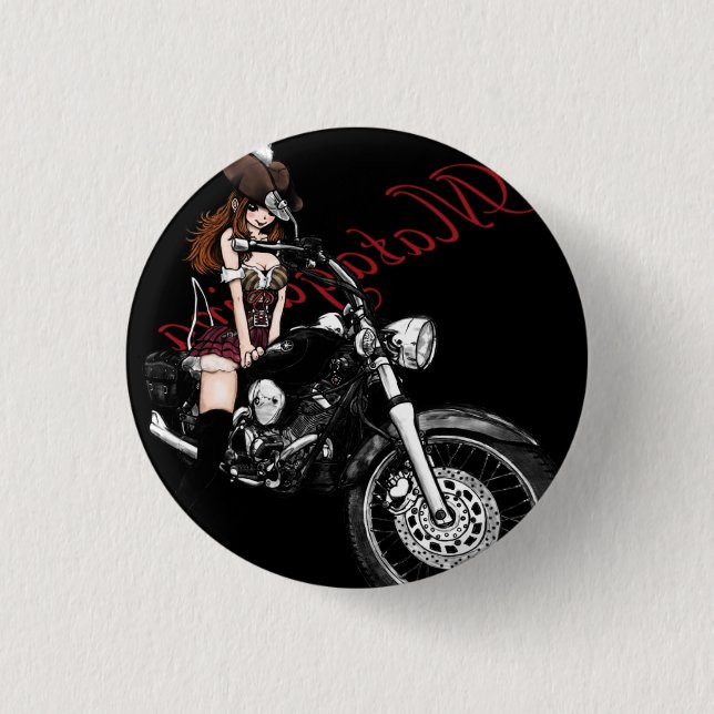 CHAPA REDONDA DE 2,5 CM MATAGARINA～缶バッジ～ (Anverso)