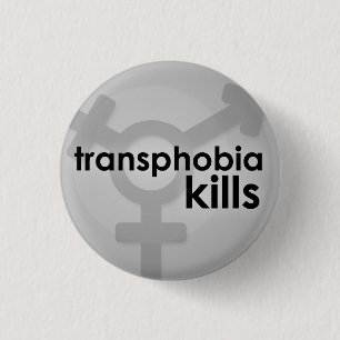 Chapa Redonda De 2,5 Cm Matanzas de Transphobia