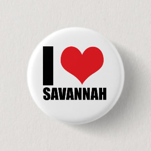 Chapa Redonda De 2,5 Cm Me encanta Savannah