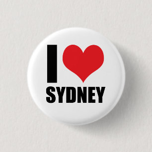 Chapa Redonda De 2,5 Cm Me encanta Sydney
