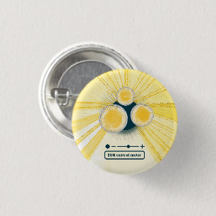 Chapa Redonda De 2,5 Cm medidor de control solar objet_3